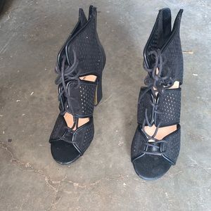 Call it spring lace up heel bootie